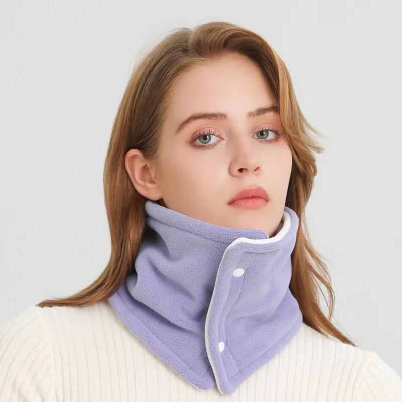 Infinity Scarf Knit - Sciarpa con collo spesso in peluche