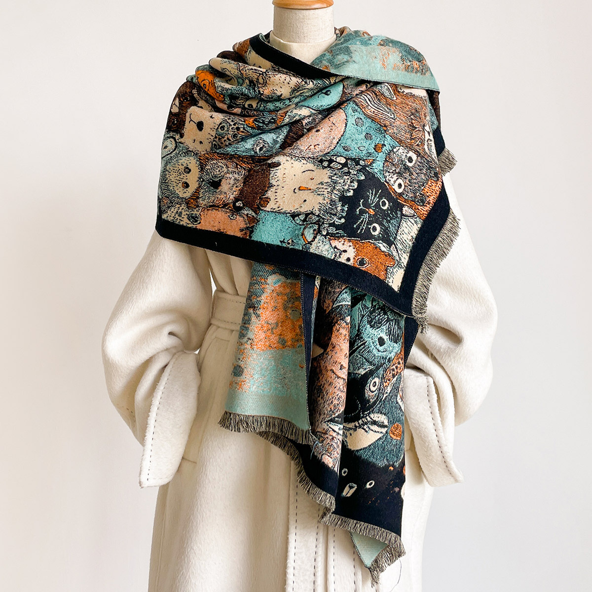 Sciarpa da Donna in Finta Cash - Pashmina Wrap Large recensione e prezzo