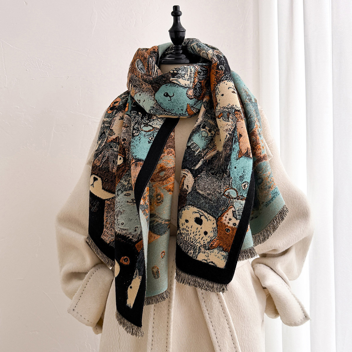 Sciarpa da Donna in Finta Cash - Pashmina Wrap Large recensione e prezzo